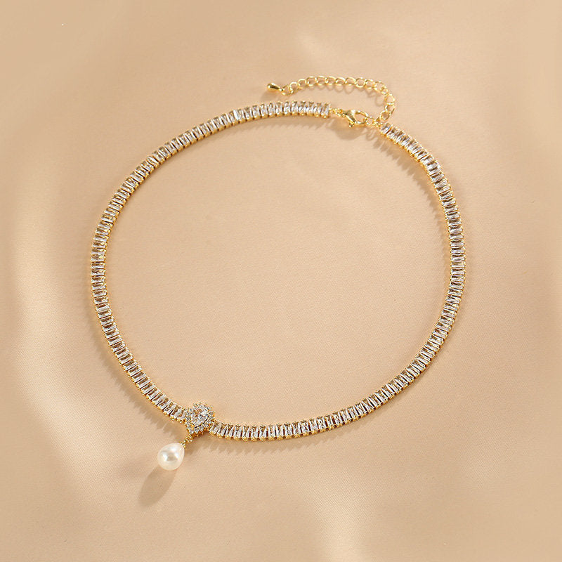 PEARL DANGLE JEWELRY SET