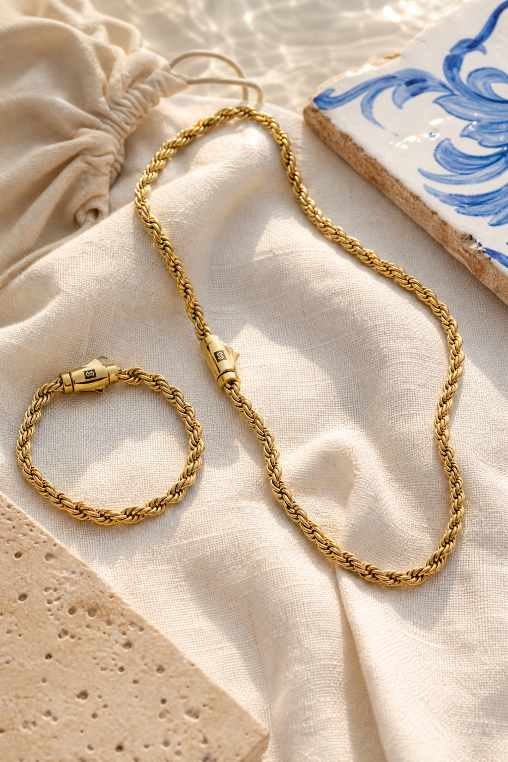 Cozy Chic Rope Chain Necklace