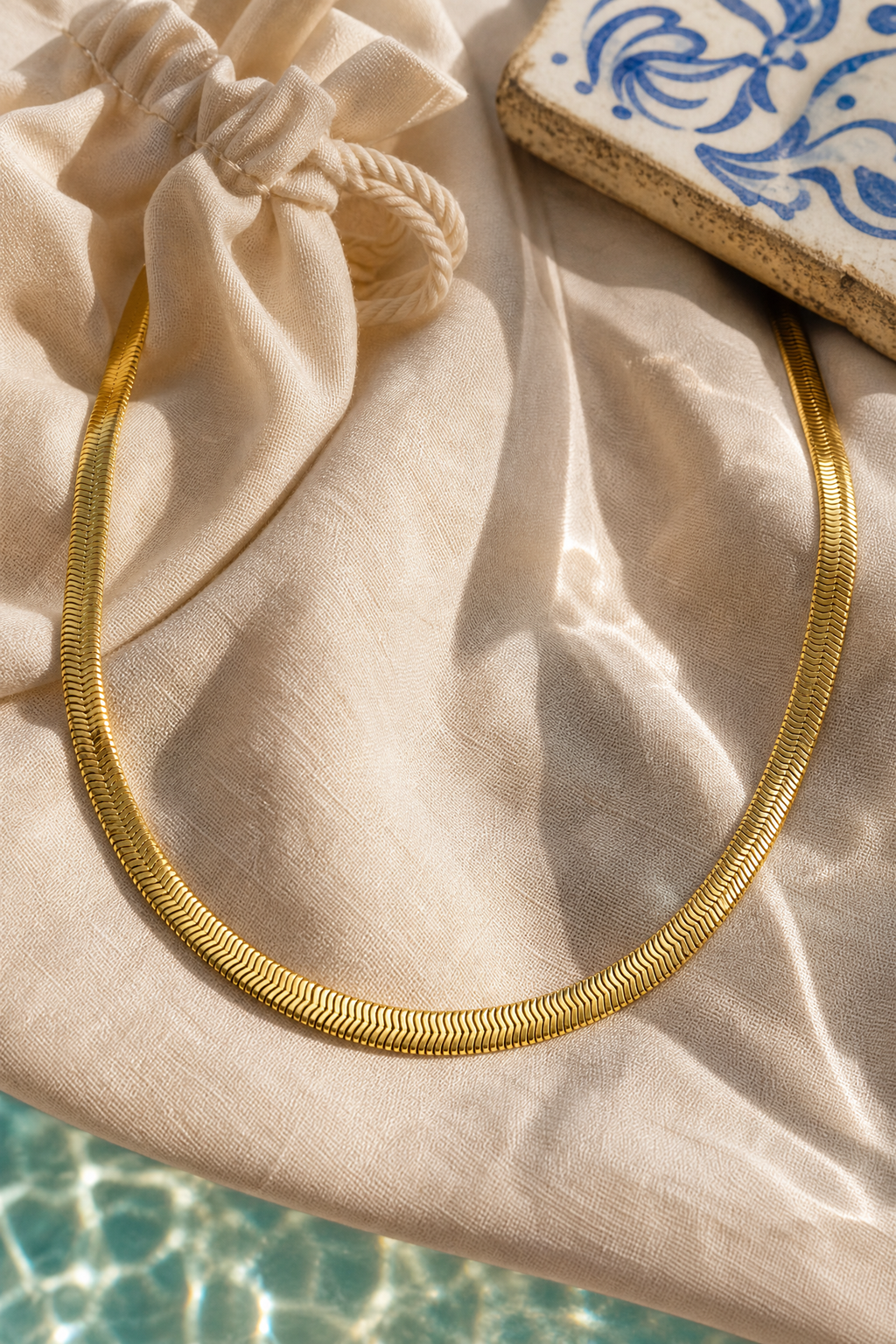 Riviera Herringbone Necklace