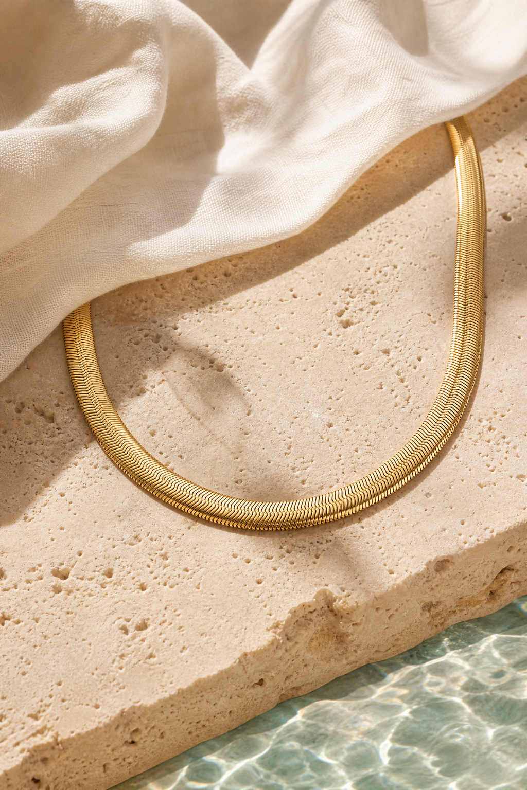 Riviera Herringbone Necklace