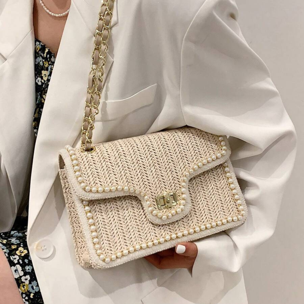 VIVAGLOW™ | PEARL BOHO HANDBAG