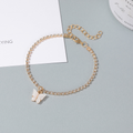 BUTTERFLY GOLD ANKLET