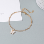 BUTTERFLY GOLD ANKLET