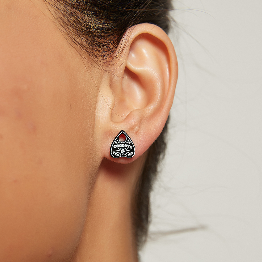WITCHY PLANCHETTE EARRINGS (PAIR)