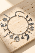 Charm Bracelet — 2-in-1 Vintage Symbolic Charm Anklet