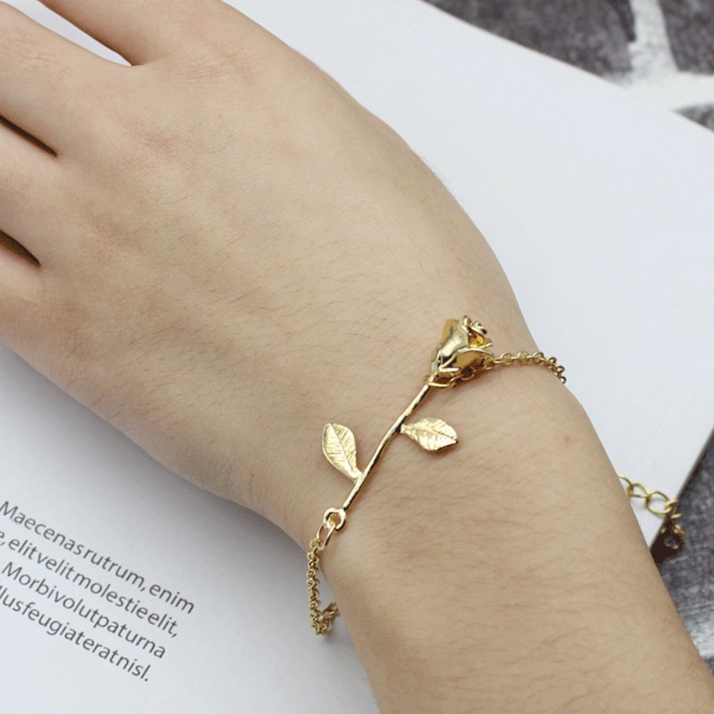 WHIMSICAL ROSE BRACELET (ADJUSTABLE)