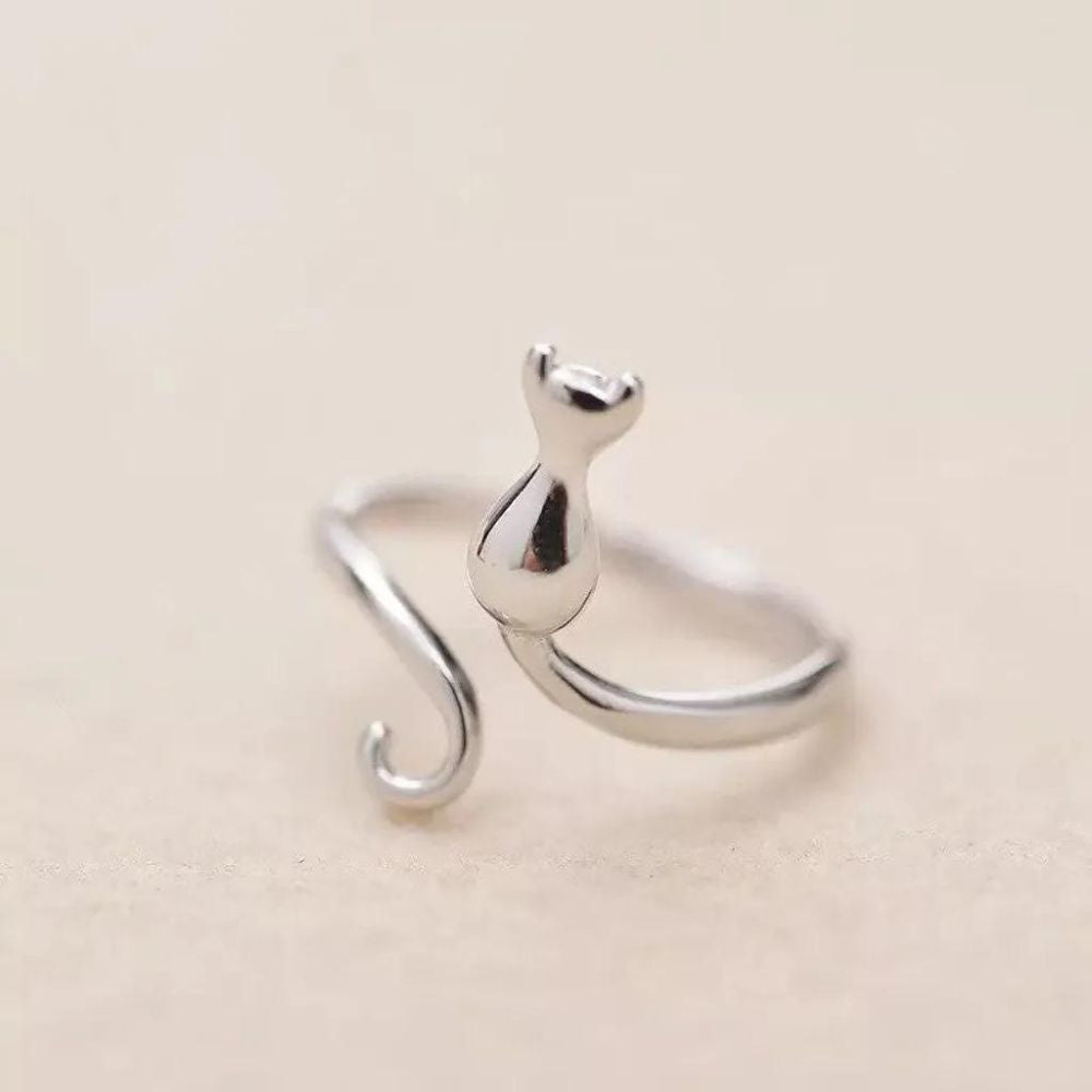ADORABLE CAT RING (ADJUSTABLE)