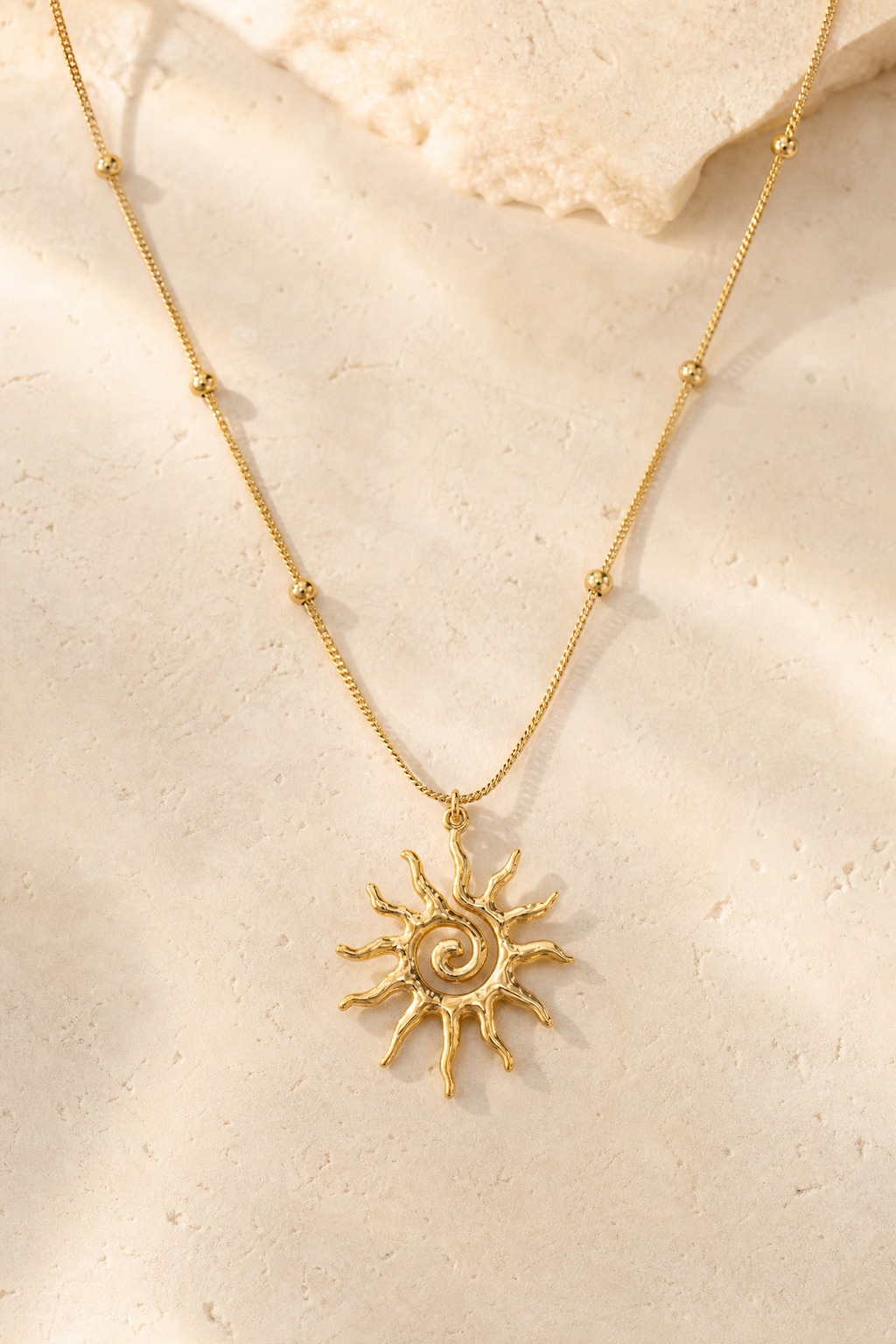 Ravello Sun Pendant Necklace