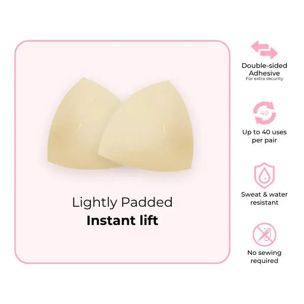 Lift Inserts — Sticky Bra Inserts, No Sewing