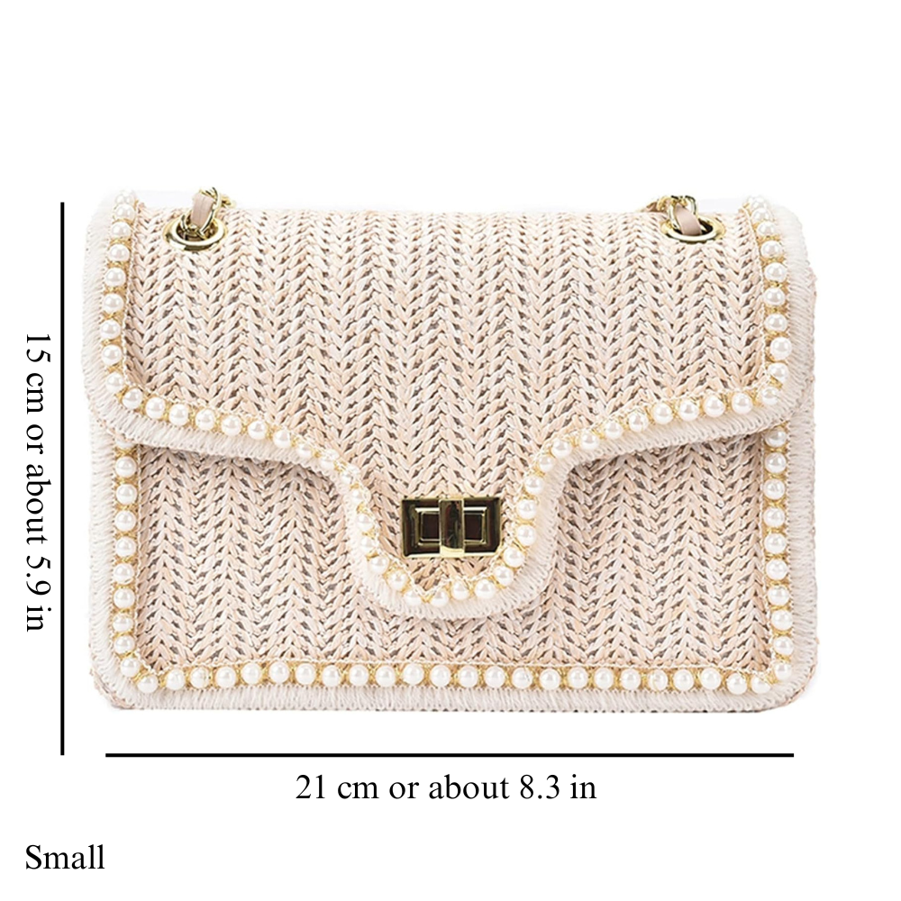 VIVAGLOW™ | PEARL BOHO HANDBAG