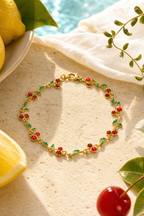 Glossy  Cherry Bracelet