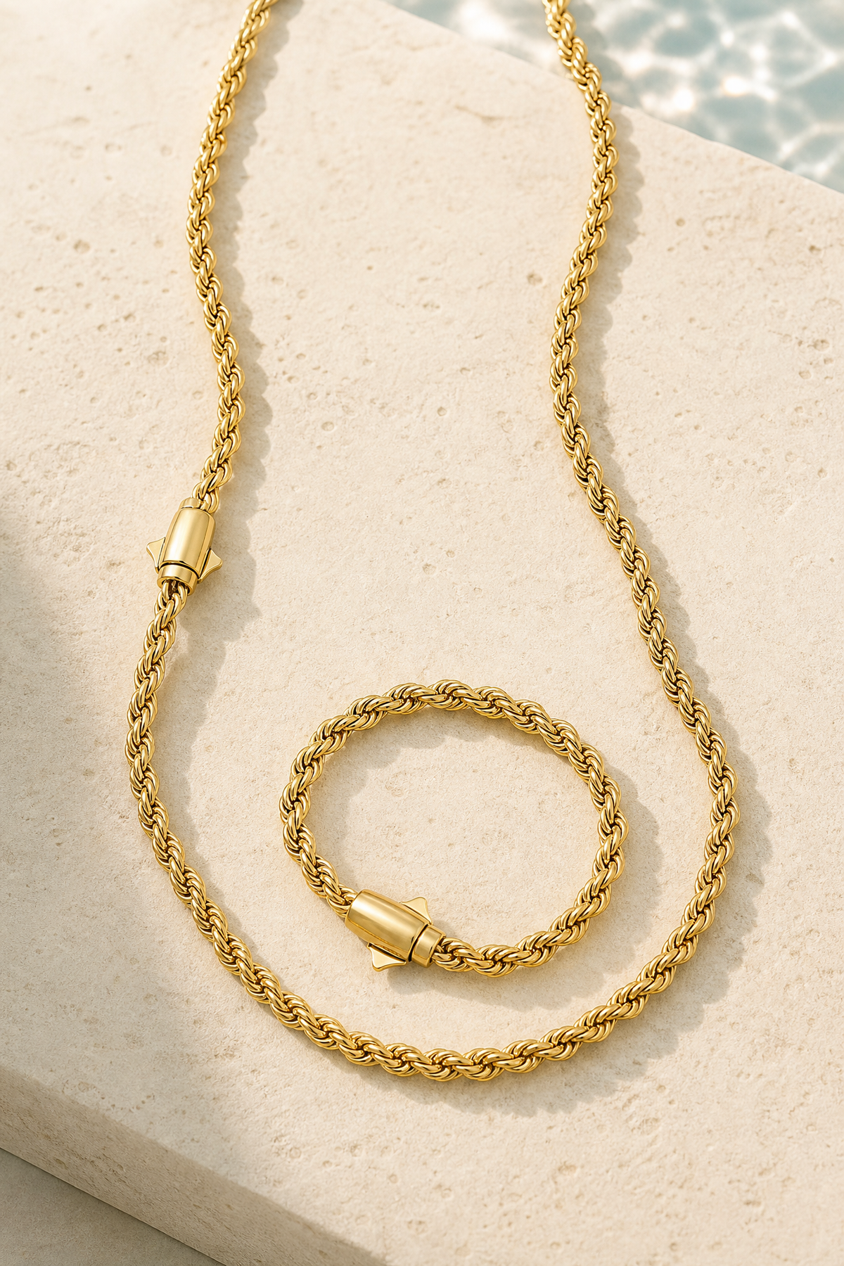 Cozy Chic Rope Chain Necklace