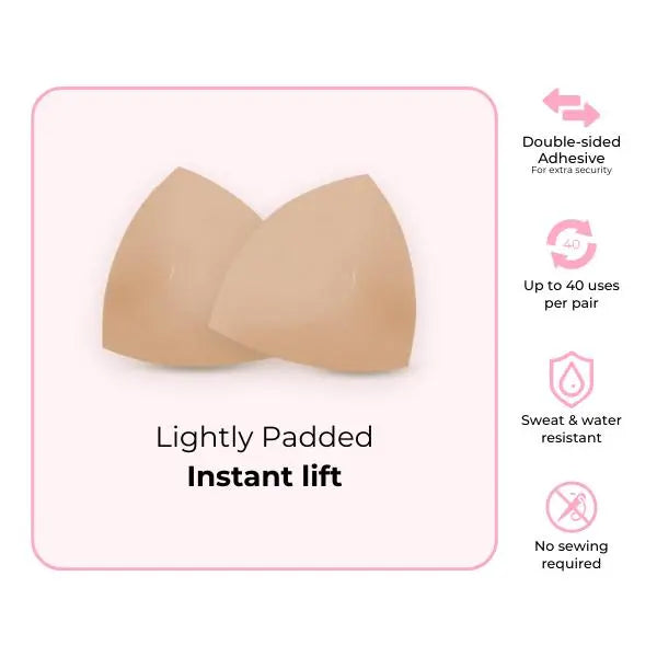 Lift Inserts — Sticky Bra Inserts, No Sewing