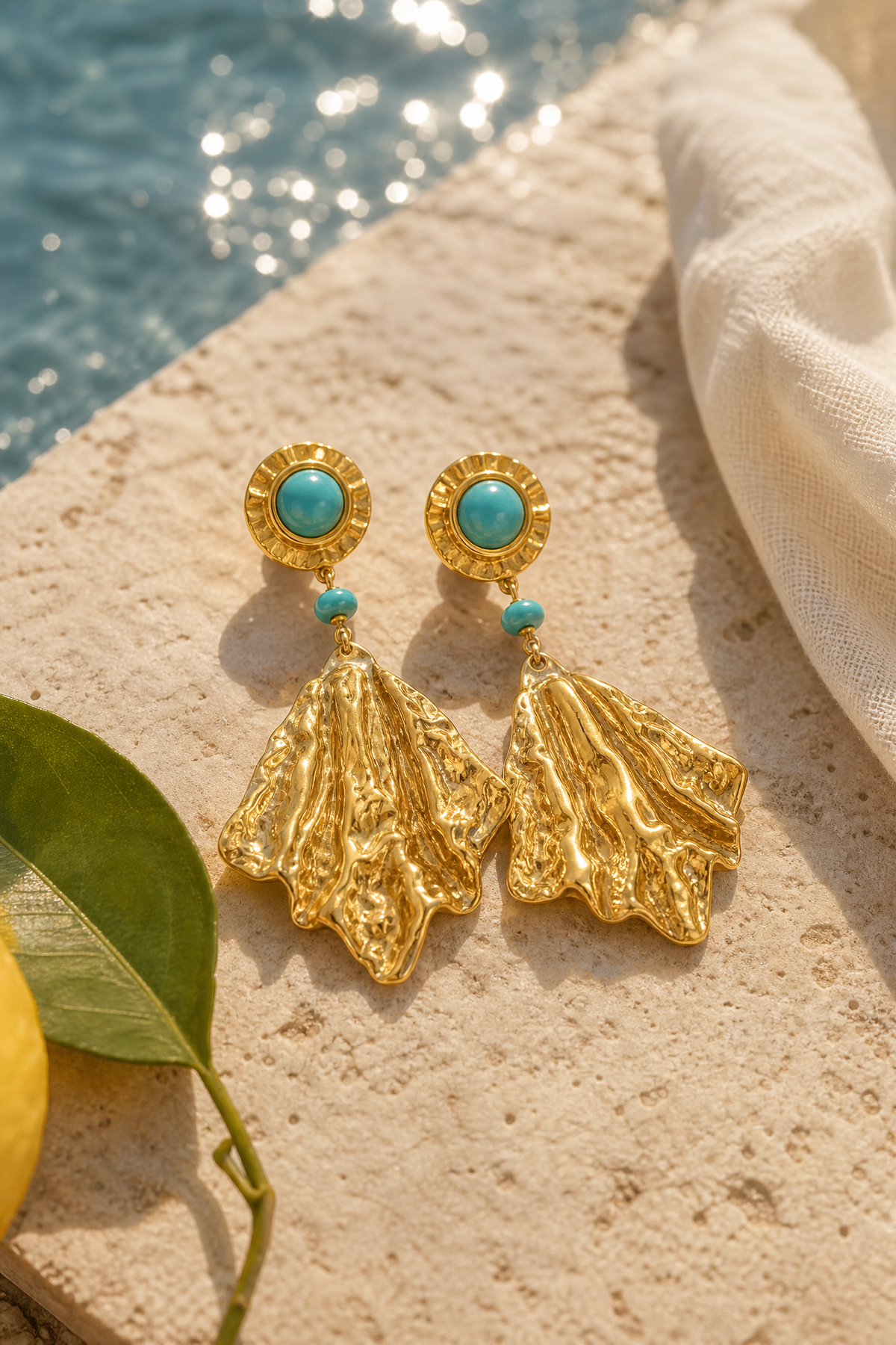 Turquoise Drops Earrings