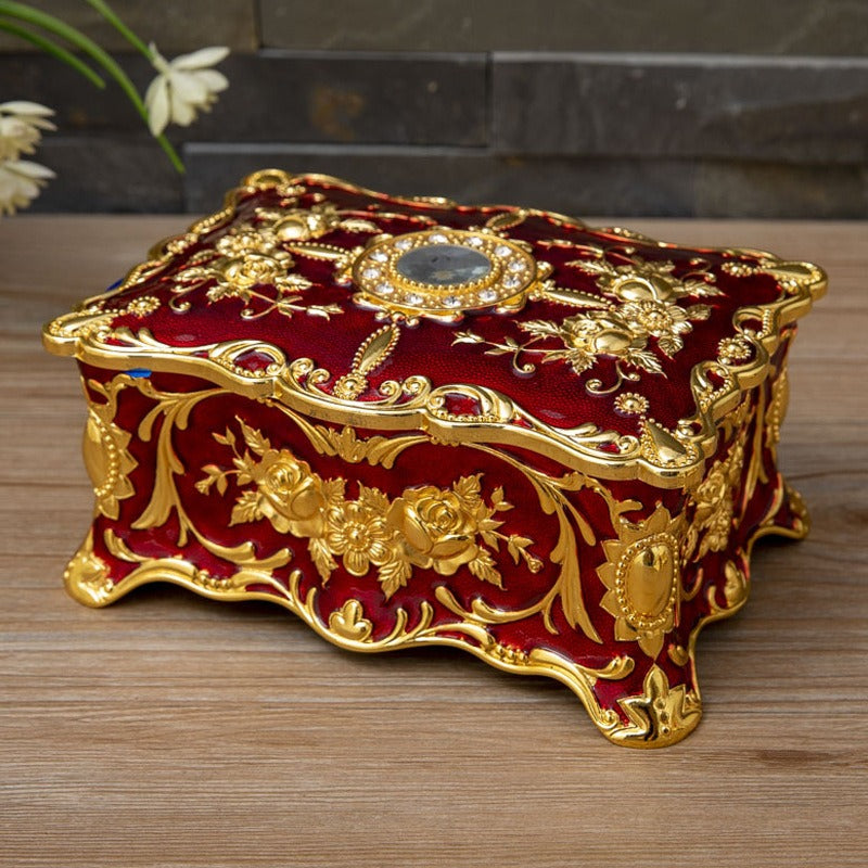 Floral Jewelry Box