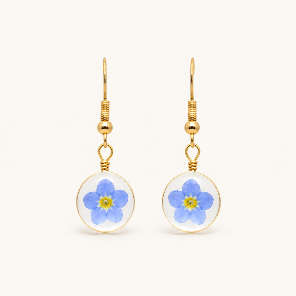 FORGET-ME-NOT EARRINGS (PAIR)