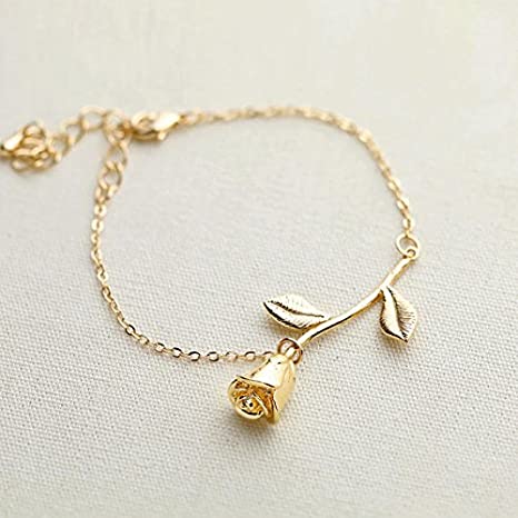 WHIMSICAL ROSE BRACELET (ADJUSTABLE)