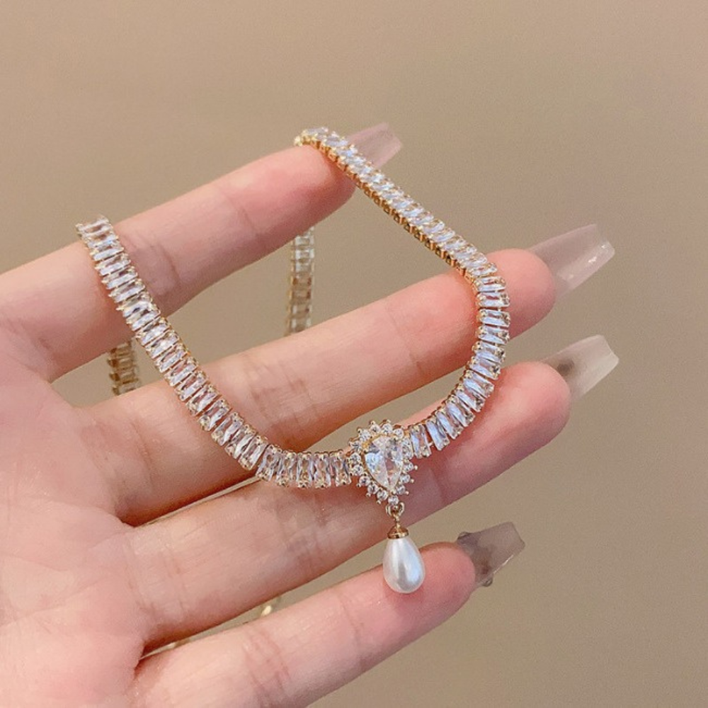 PEARL DANGLE JEWELRY SET