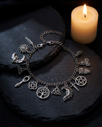 Charm Bracelet — 2-in-1 Vintage Symbolic Charm Anklet