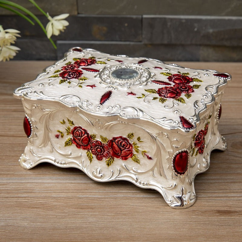 Floral Jewelry Box