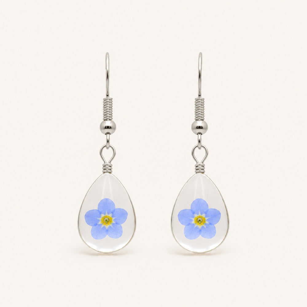 FORGET-ME-NOT EARRINGS (PAIR)