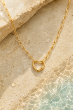Heart shape Gold-plated Necklace