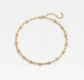 Spina Barbed Choker — 14k Gold Barbed Wire Chain Necklace