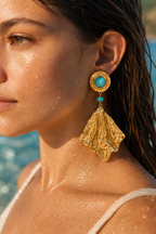 Turquoise Drops Earrings