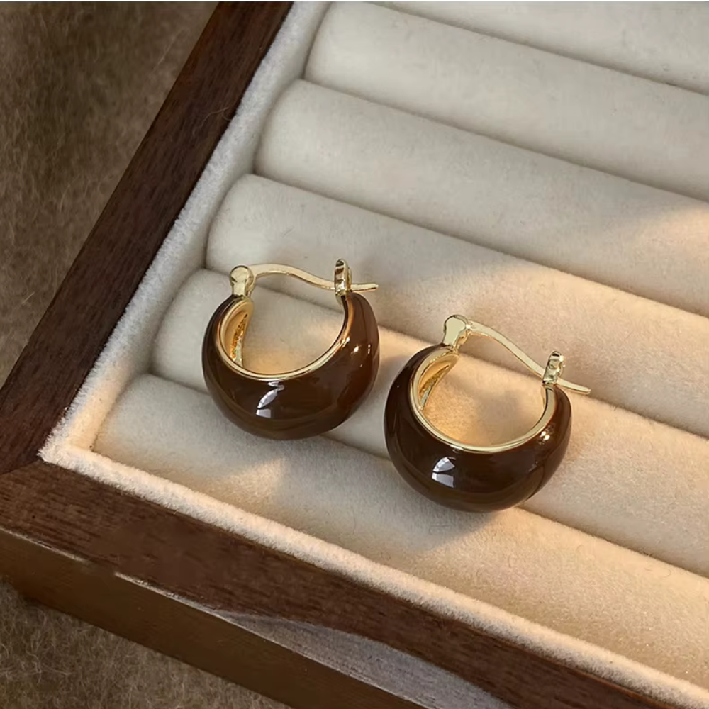 WOODLAND AURA HOOPS (PAIR)