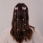 BUTTERFLY HAIR CLIPS