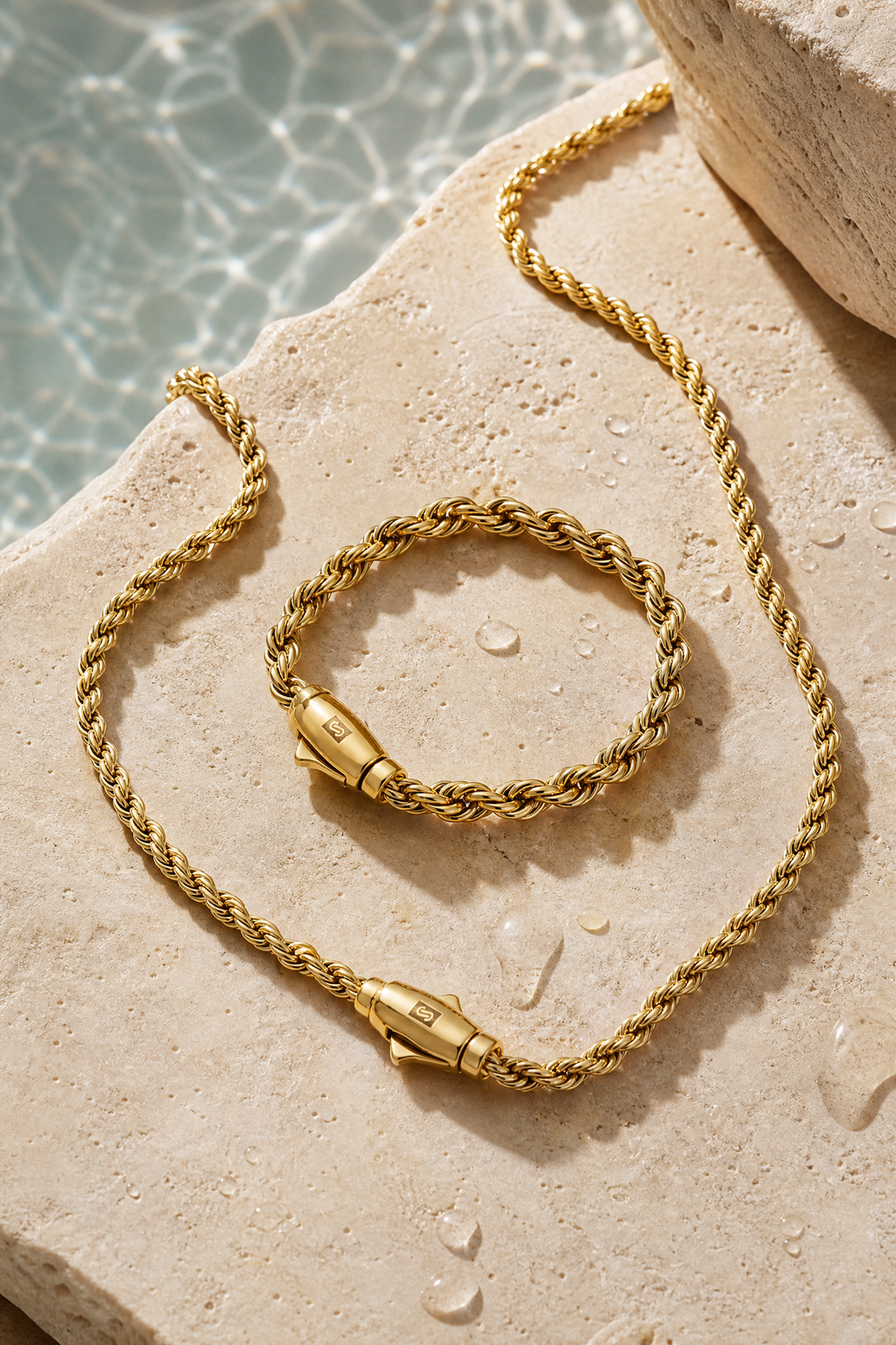 Cozy Chic Rope Chain Necklace