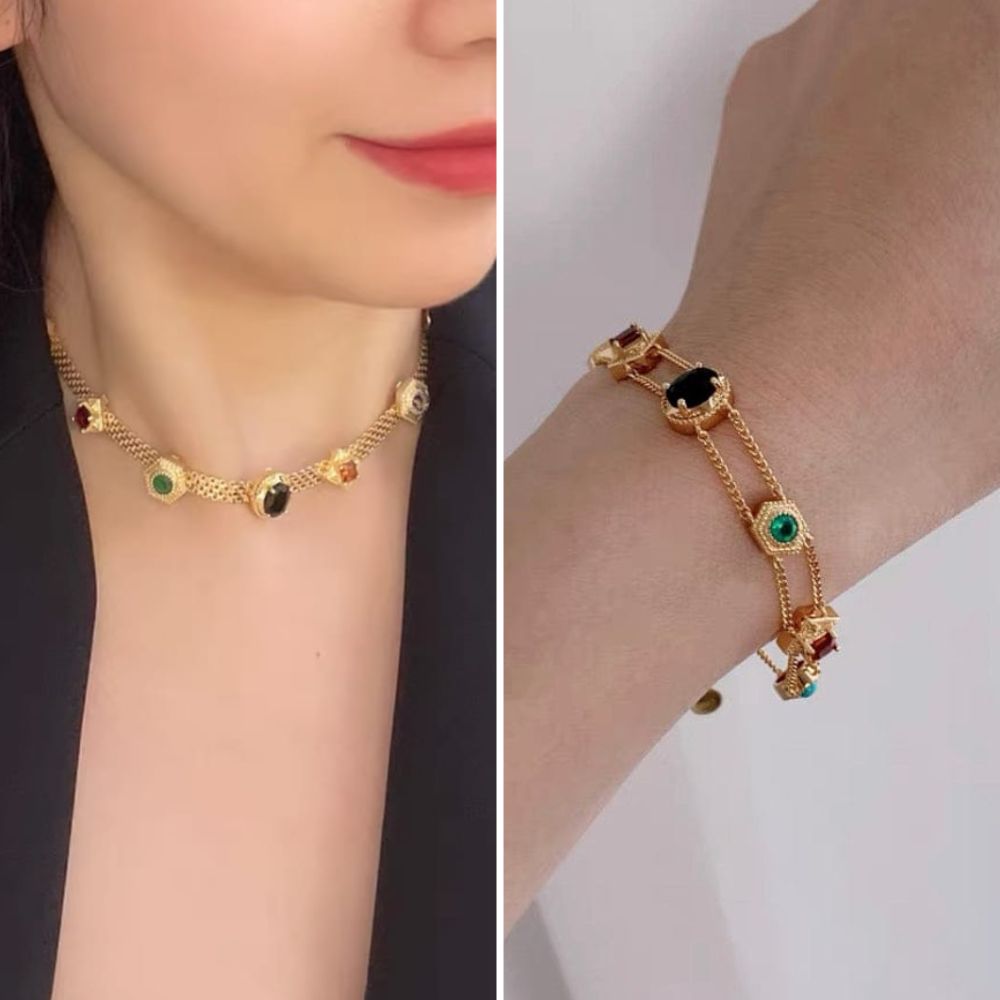 MEDIEVAL JEWELRY SET