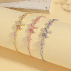 Butterfly Knot Pendant Bracelet