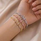 Butterfly Knot Pendant Bracelet