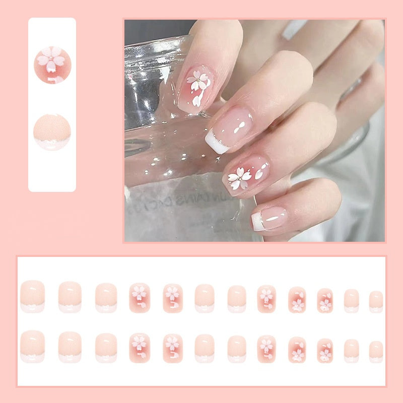 Weihnachts-Lebkuchenmann Süßigkeiten-Sterne zum Aufkleben (Press-on Nails)