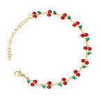 Glossy  Cherry Bracelet