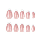 Classic shape french press on nails