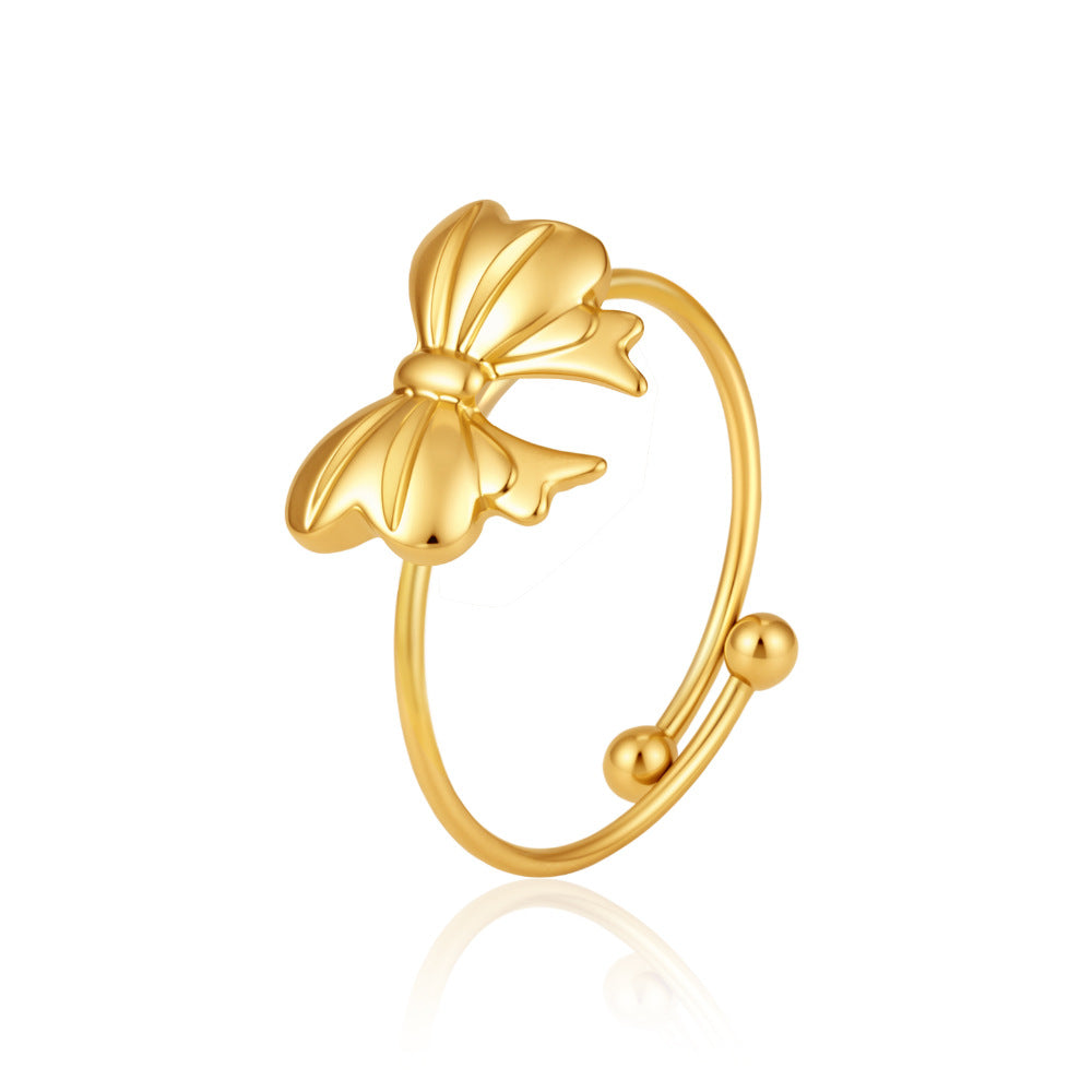Classy adjustable open ring