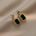 Elegant Zirconia Earrings
