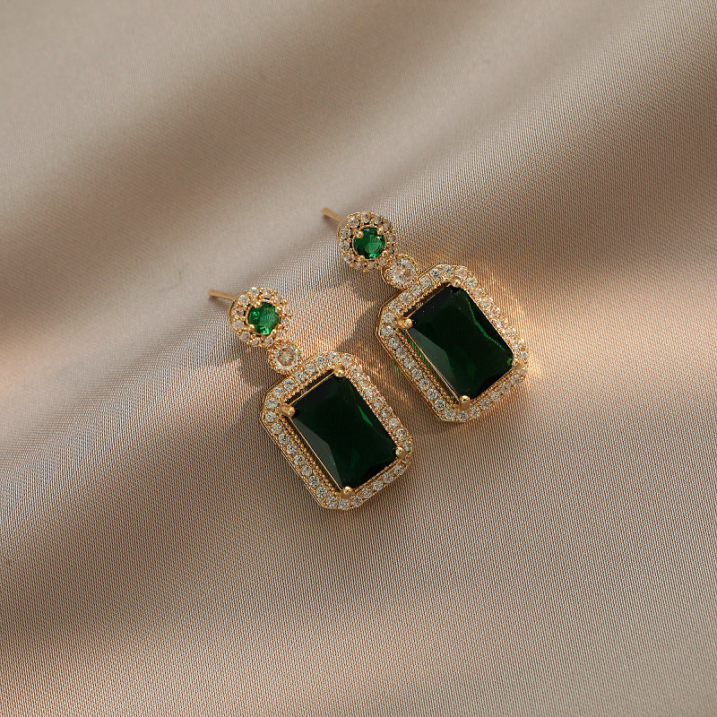 Elegant Zirconia Earrings