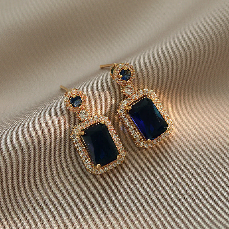 Elegant Zirconia Earrings
