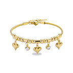 Elegant heart-shaped zircon Bracelet