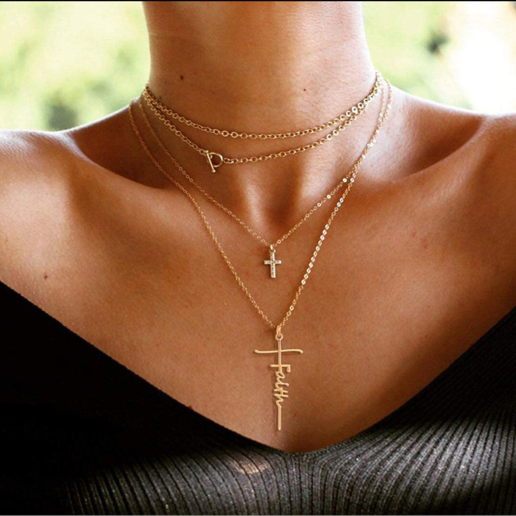 Faith Cross necklace