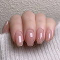 Glitter french press on nails