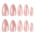 Hailey dot press on nails