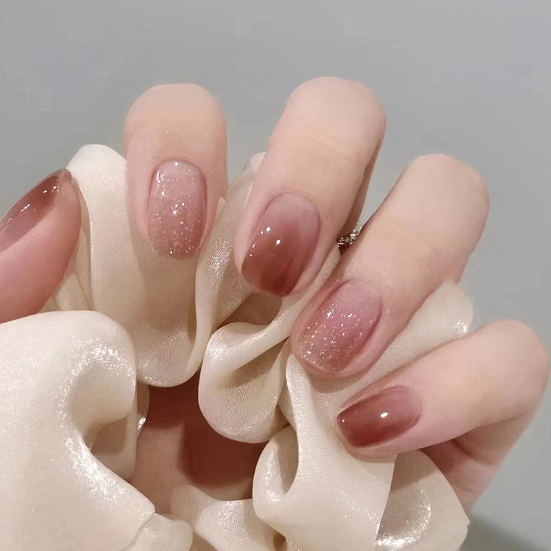 Weihnachts-Lebkuchenmann Süßigkeiten-Sterne zum Aufkleben (Press-on Nails)