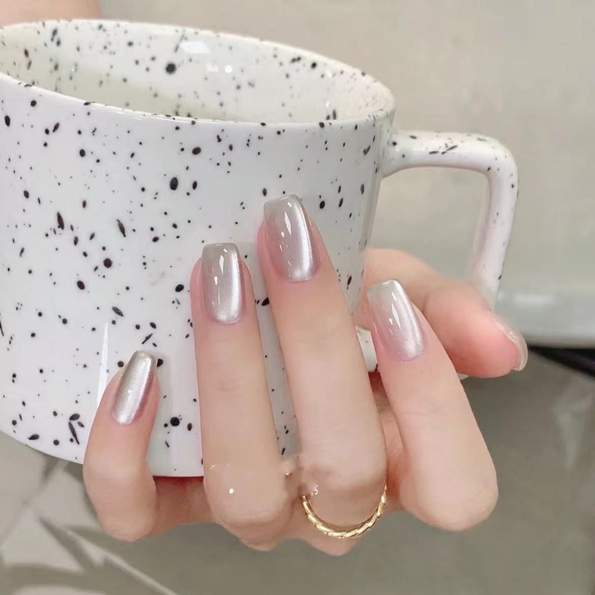 Weihnachts-Lebkuchenmann Süßigkeiten-Sterne zum Aufkleben (Press-on Nails)
