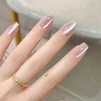 Weihnachts-Lebkuchenmann Süßigkeiten-Sterne zum Aufkleben (Press-on Nails)