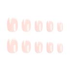 Natural shape french press on nails