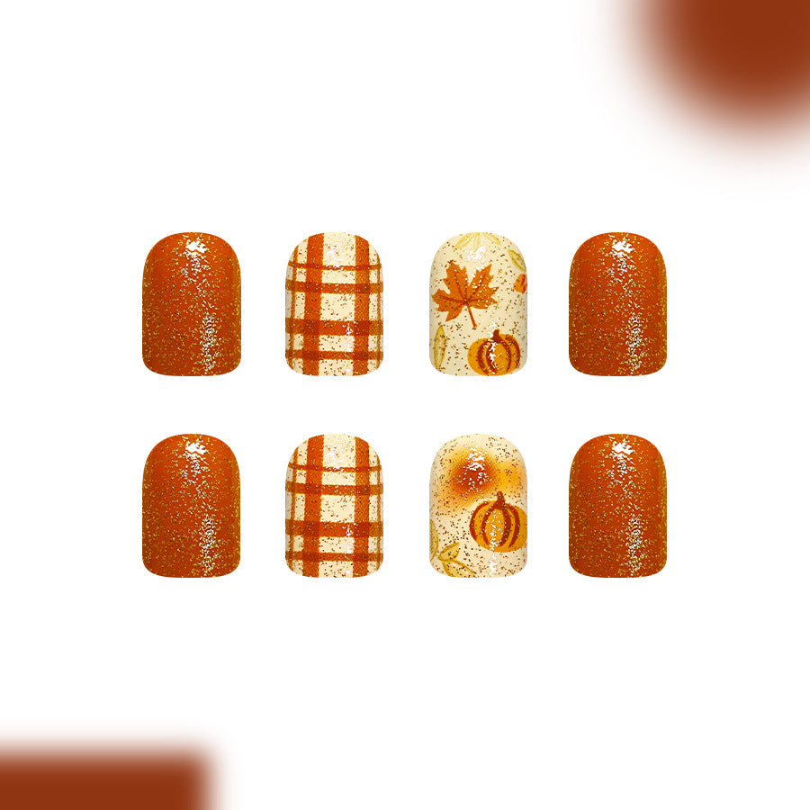 Aufklebbare Nägel mit Schleife und Diamanten